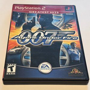 007 Agent Under Fire Greatest Hits Sony PS2 Playstation 2 Complete in Box